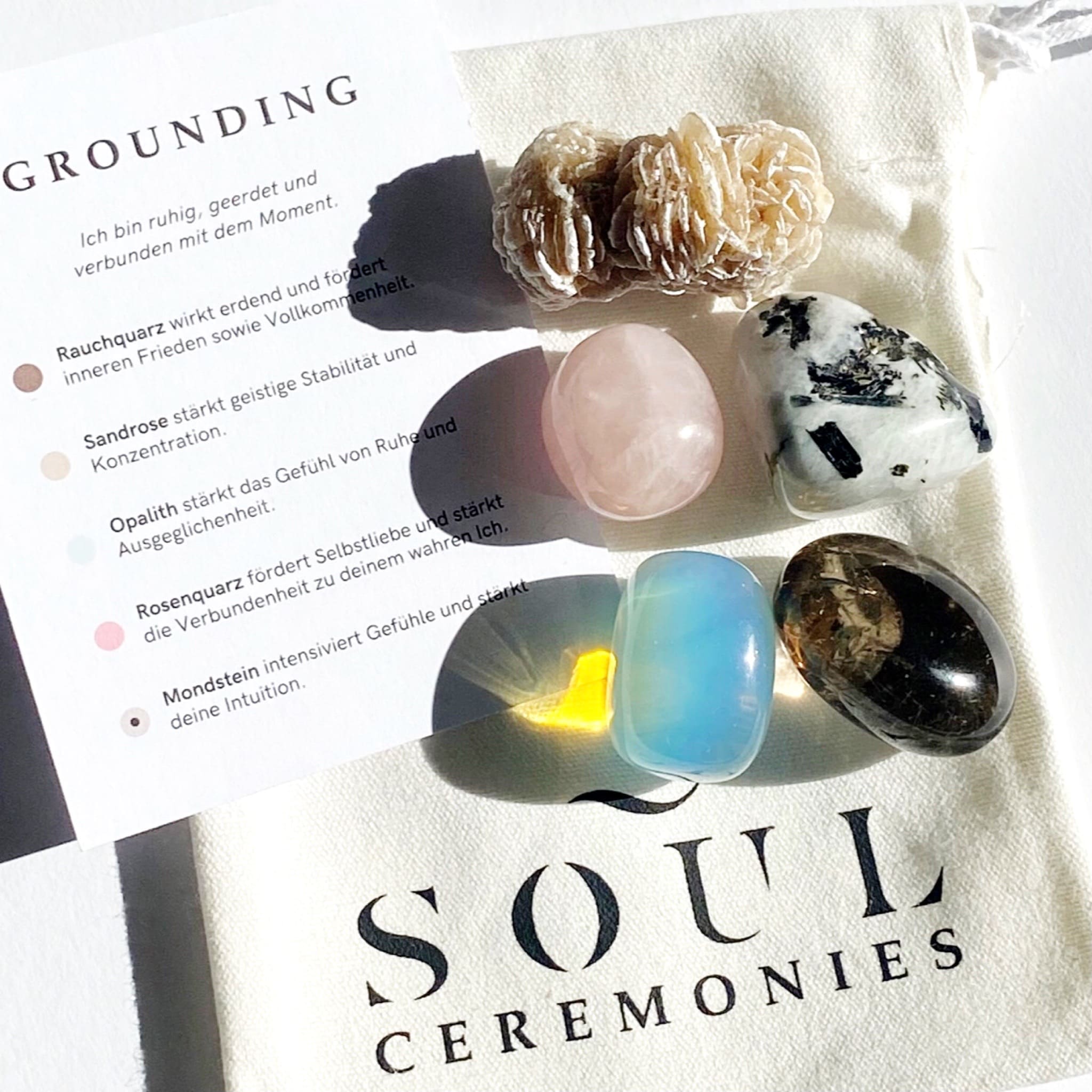 Kristall-Bundle – 3 kaufen, 1 geschenkt + gratis Räucherset
