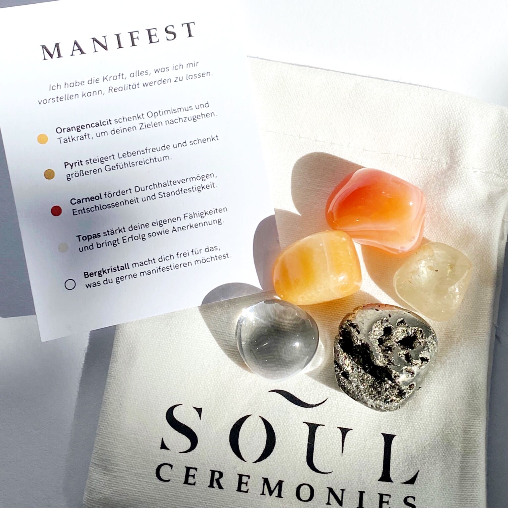 Kristall-Bundle – 3 kaufen, 1 geschenkt + gratis Räucherset