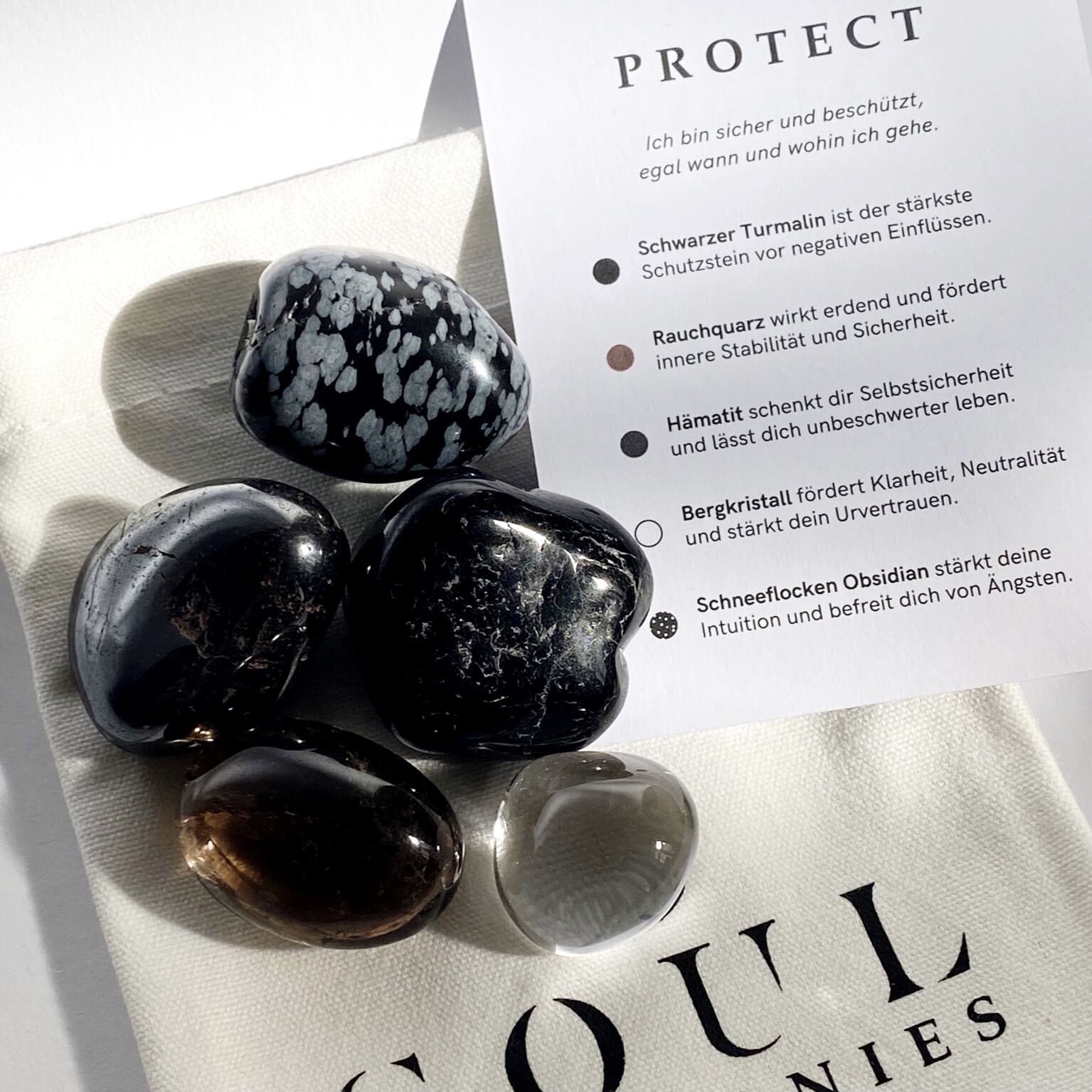 Kristall-Bundle – 3 kaufen, 1 geschenkt + gratis Räucherset